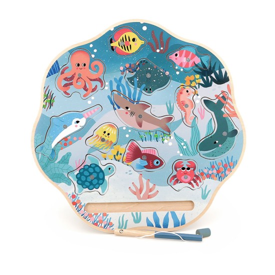 Joc de pescuit magnetic - Design Michelle Carlslund - Vilac Joc de pescuit magnetic - Design Michelle Carlslund - Vilac