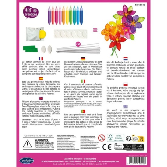 Kit creativ, Flori de Cristal