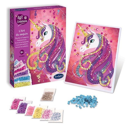 Kit creativ cu paiete - Unicorn