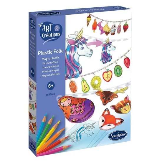 Kit creativ plastic magic - Bijuterii