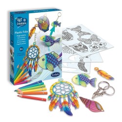 Kit creativ plastic magic - Brelocuri si magneti