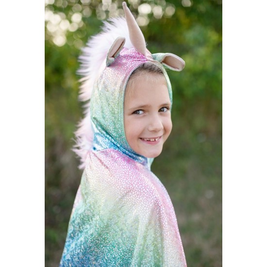 Costum Dragon / Unicorn copii 5-6 ani - Pelerina reversibila - Great Pretenders