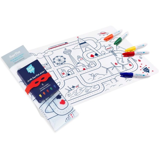 Plansa de colorat din silicon - CIRCUIT