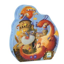 Puzzle Cavalerul si Dragonul 54 pcs