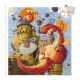 Puzzle Cavalerul si Dragonul 54 pcs