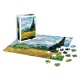 Puzzle Lan de grau cu chiparosi 1000 Pcs