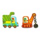 Puzzle duo mobil vehicule