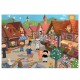 Puzzle Ferma si Oras 2x24 Pcs