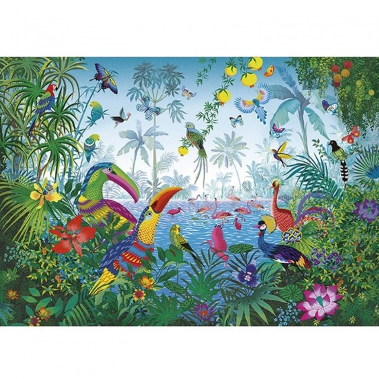 Puzzle Gradina Tropicala 1000 Pcs