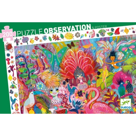 Puzzle observatie Djeco Carnavalul de la Rio