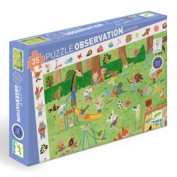 Puzzle observatie Gradina 35 pcs