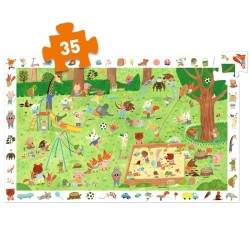 Puzzle observatie Gradina 35 pcs