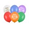 Set 6 Baloane 30 cm „Happy Birthday” Mix