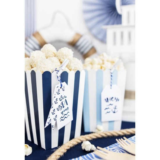 Set 6 Cutii Popcorn Avion 