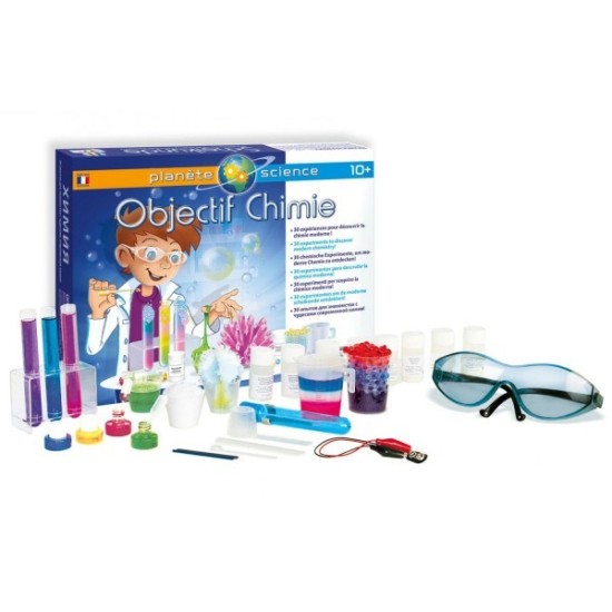 Set cu 30 experimente - Obiectiv CHIMIE