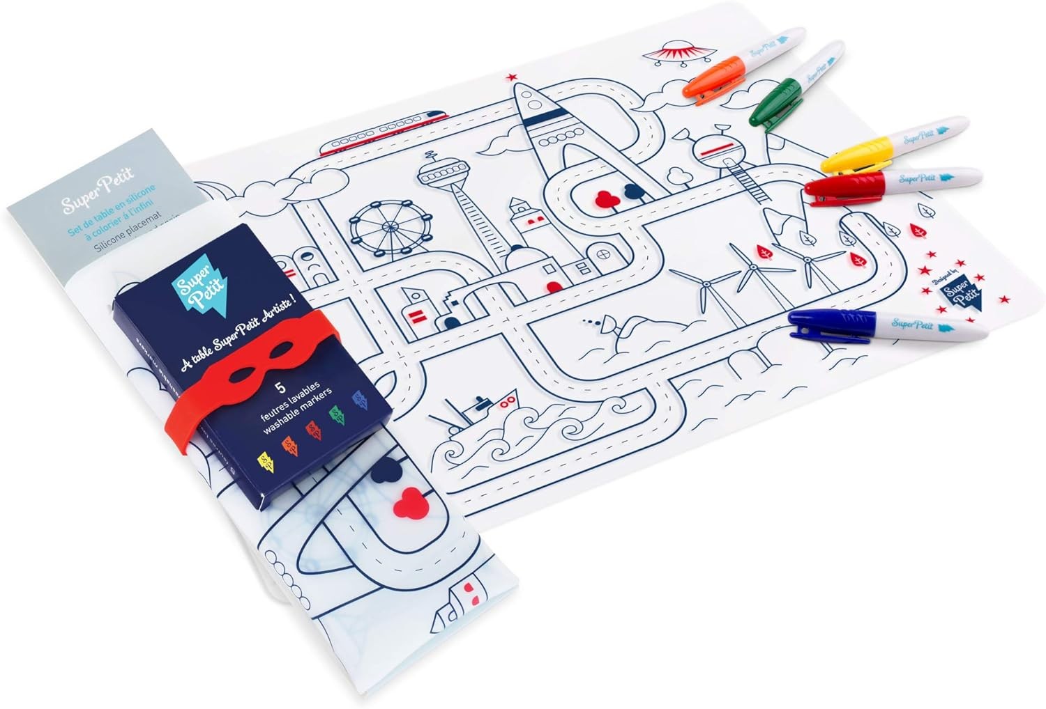 Plansa de colorat din silicon - CIRCUIT