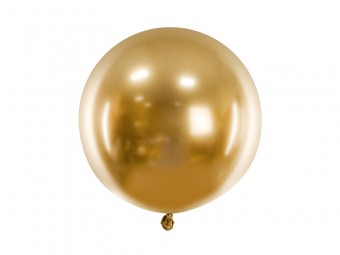Balon rotund 60 cm, Glossy Auriu