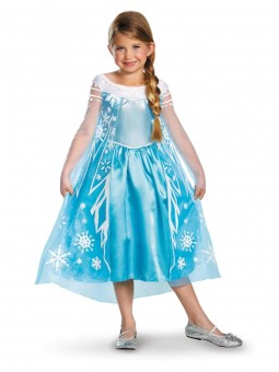 Costum Elsa Frozen Deluxe 3-4 ani