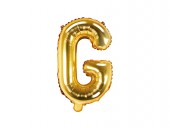 Balon Auriu 35 cm Litera G