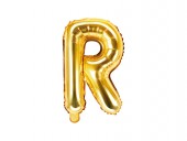 Balon Auriu 35 cm Litera R 