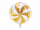 Balon Candy Auriu Folie 35 cm