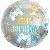 Balon Heliu Birthday Gaming