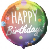 Balon Heliu Happy Birthday Buline