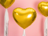 Balon Inima Aurie 45 cm