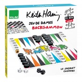 Joc de dame / backgammon - Keith Haring