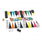 Joc de dame / backgammon - Keith Haring