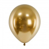 Set 10 Baloane 30cm Aurii